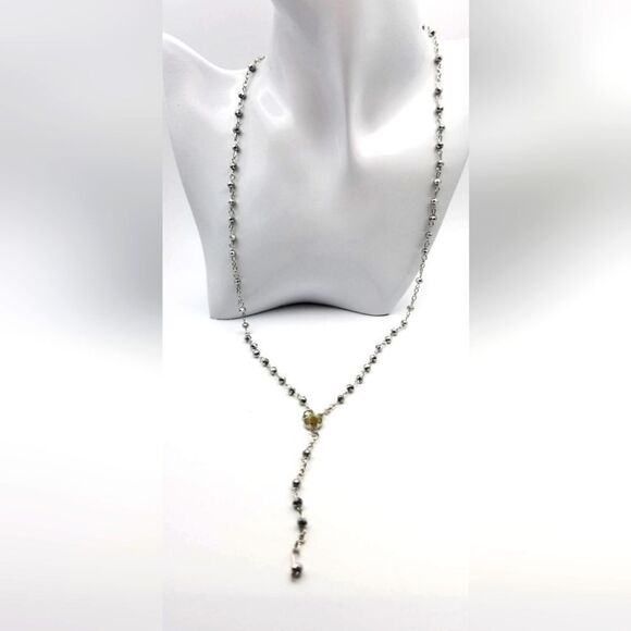 Unique Mary mother of Jesus rosary dangle necklace‎ - Picture 1 of 2